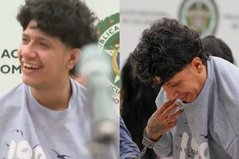 Cae alias ‘Nías’, presunto sicario vinculado a 50 asesinatos en Bogotá: fue capturado riéndose