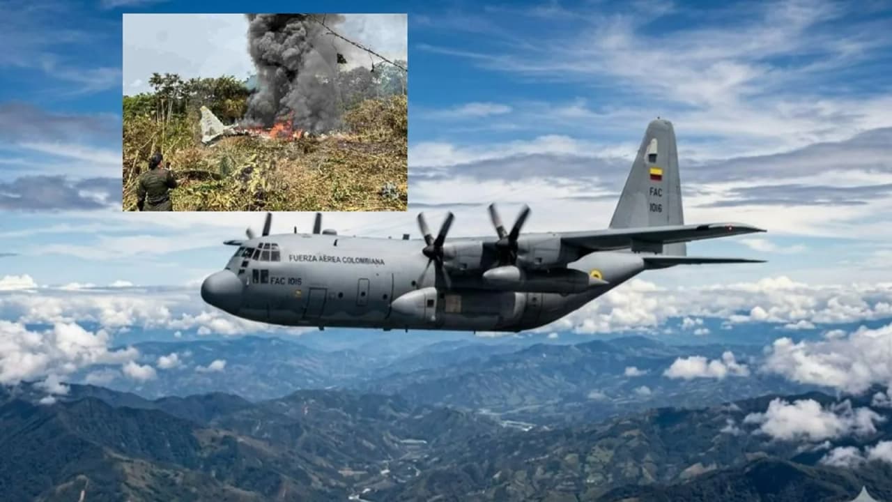¿Lo tenían guardado? Avión Hércules accidentado en Putumayo no tenía seguro pese a millonario déficit advertido por la FAC