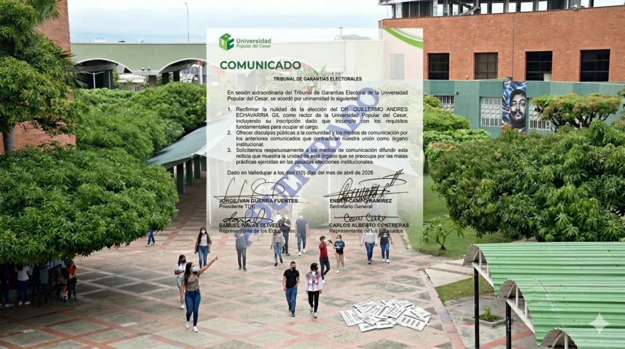 UPC desmiente documento falso sobre nulidad de elección de rector