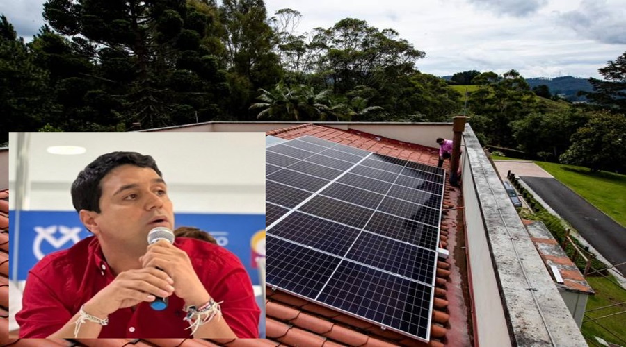 Congresista Carlos Quintero Sugiere que el gobierno subsidie la instalación de paneles solares para solucionar problemas con las altas tarifas de Afinia