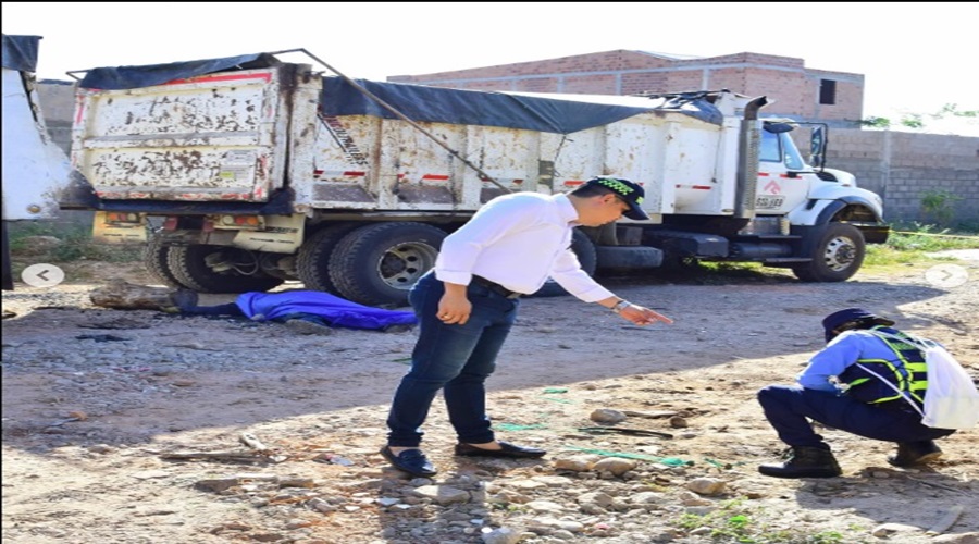 Trágico accidente en zona rural de Valledupar, conductor de volqueta pierde la vida por cuestionable maniobra