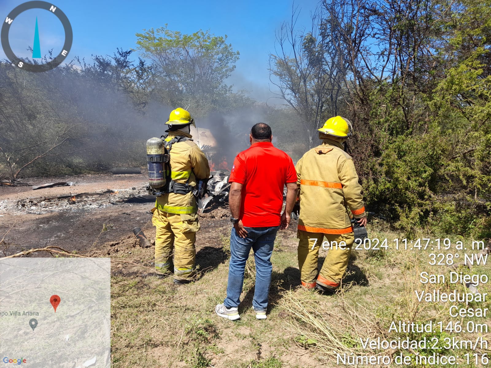 Avión ambulancia siniestrado en Valledupar trasladaba a un paciente de 11 años