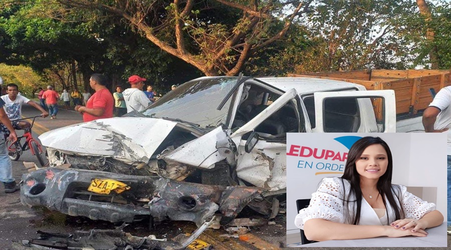 Directora del Instituto de Tránsito y Transporte del Departamento del Cesar se pronuncia tras trágico accidente en la vía Codazzi-San Diego