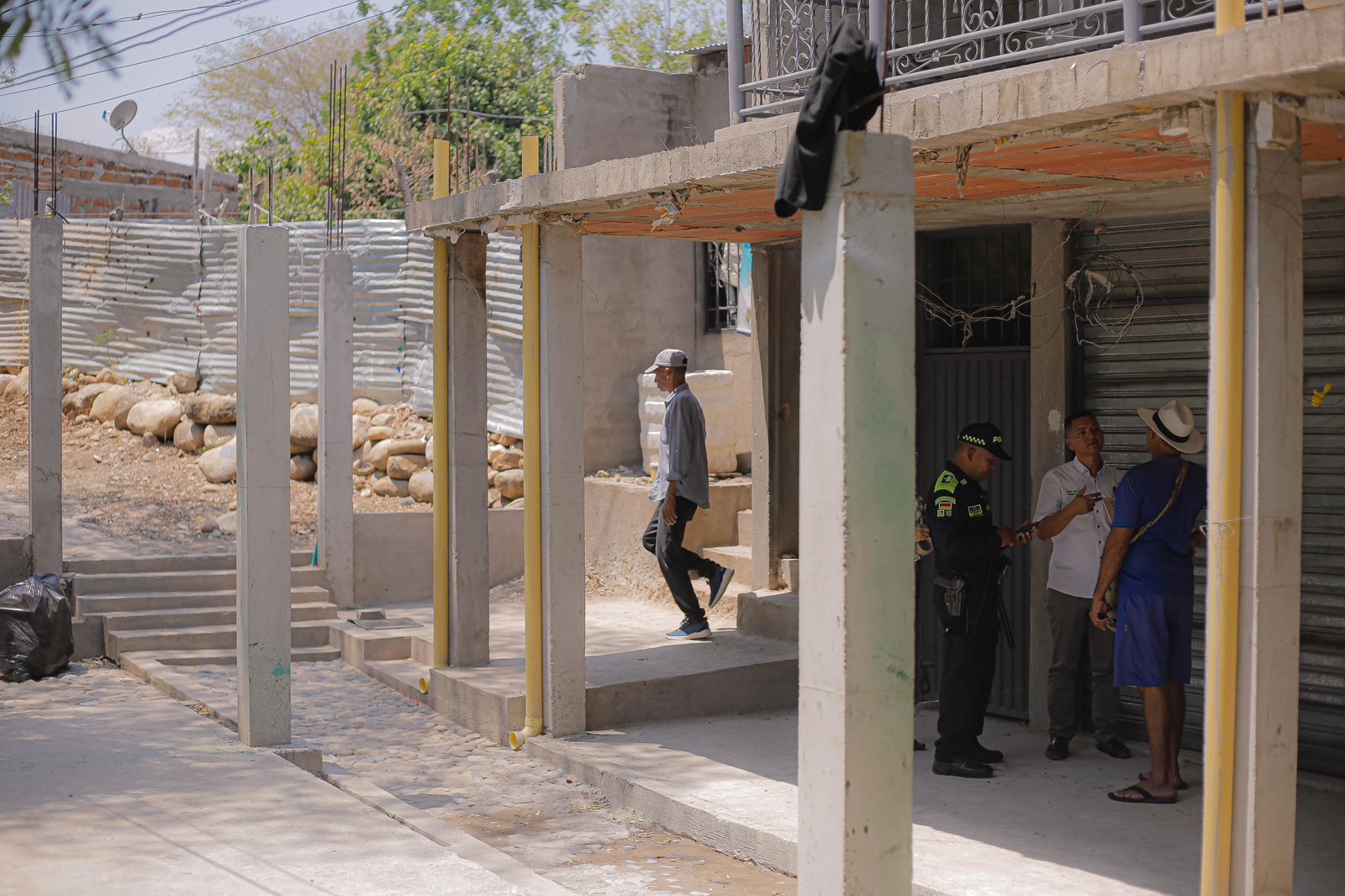 Alcaldía suspendió construcciones a orillas del Río Guatapurí, pero las amenazas por estas obras siguen latentes