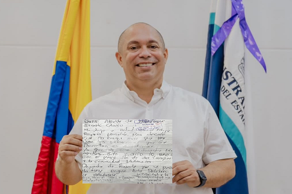 Alcalde Ernesto Orozco habló acerca de la carta que alias Satanás le envió desde la Tramacúa