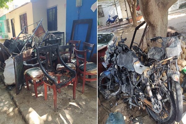 Incendio en Mareigua dejó sin nada a una familia