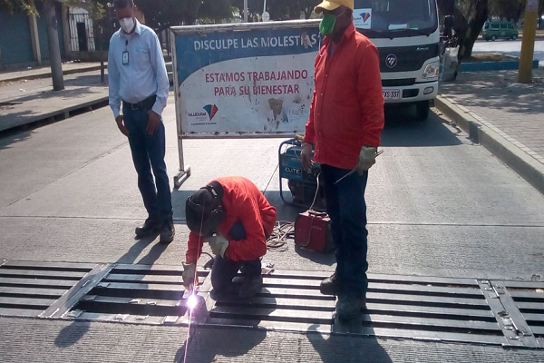 Una vez más, Secretario de Obras le recuerda a Emdupar que la responsabilidad de mantener limpias las rejillas es de esa empresa