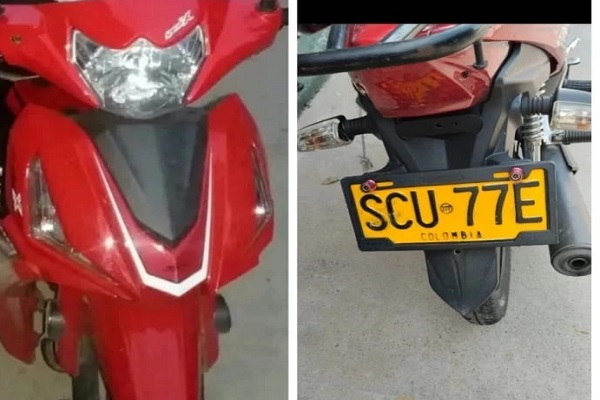 Cuando cuidaba su mamá en una clínica de Valledupar, le hurtan la moto a una ciudadana
