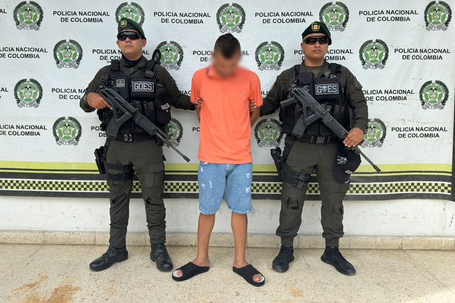 Cayó uno de los hombres más buscados en el departamento del Cesar