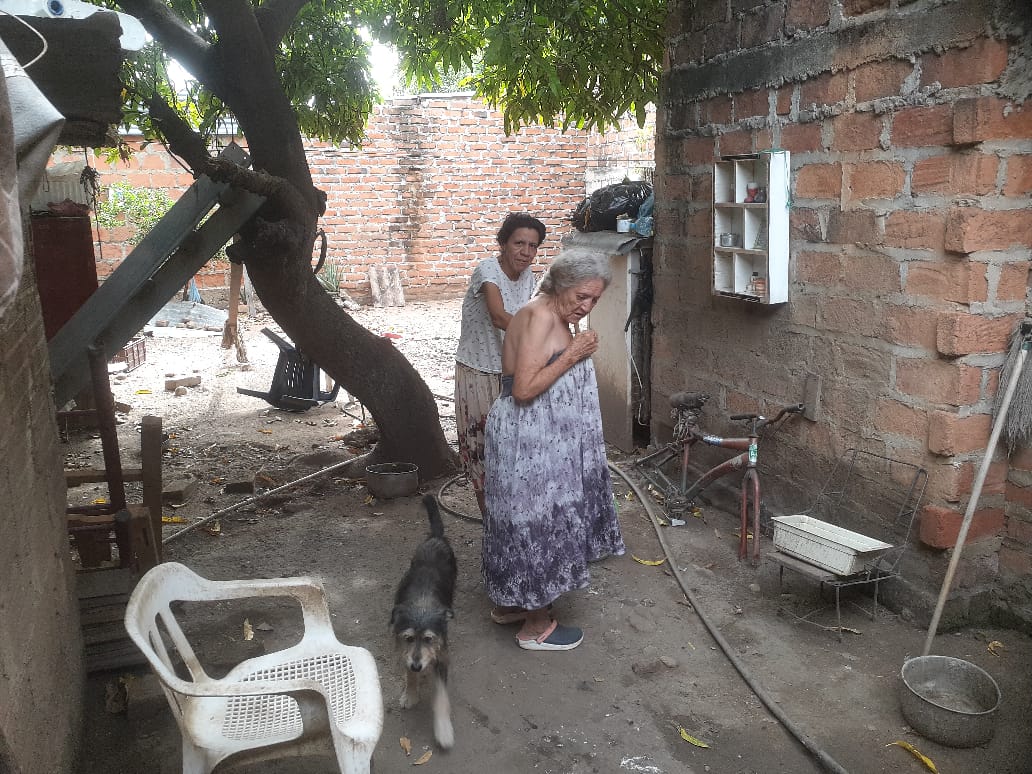 Diosa está en la extrema pobreza, en Villa Corelca claman ayuda para ella