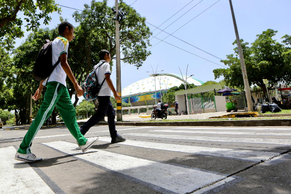 Inició demarcación de zonas escolares en Valledupar