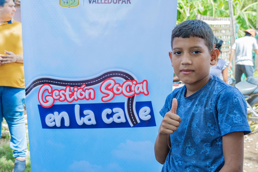 Estrategia ‘Gestión social en la calle’ beneficia a 1,000 personas en Valledupar