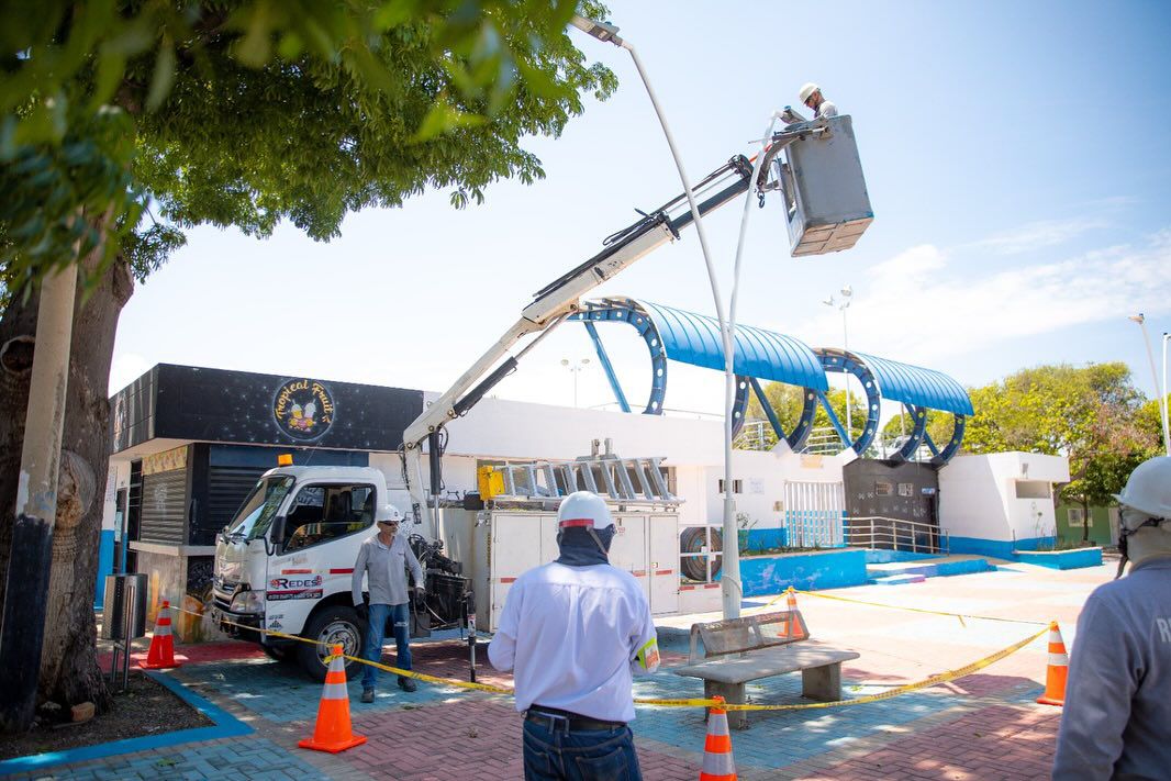 Alcalde de Valledupar pide a Afinia no cortar luz en parques de la ciudad