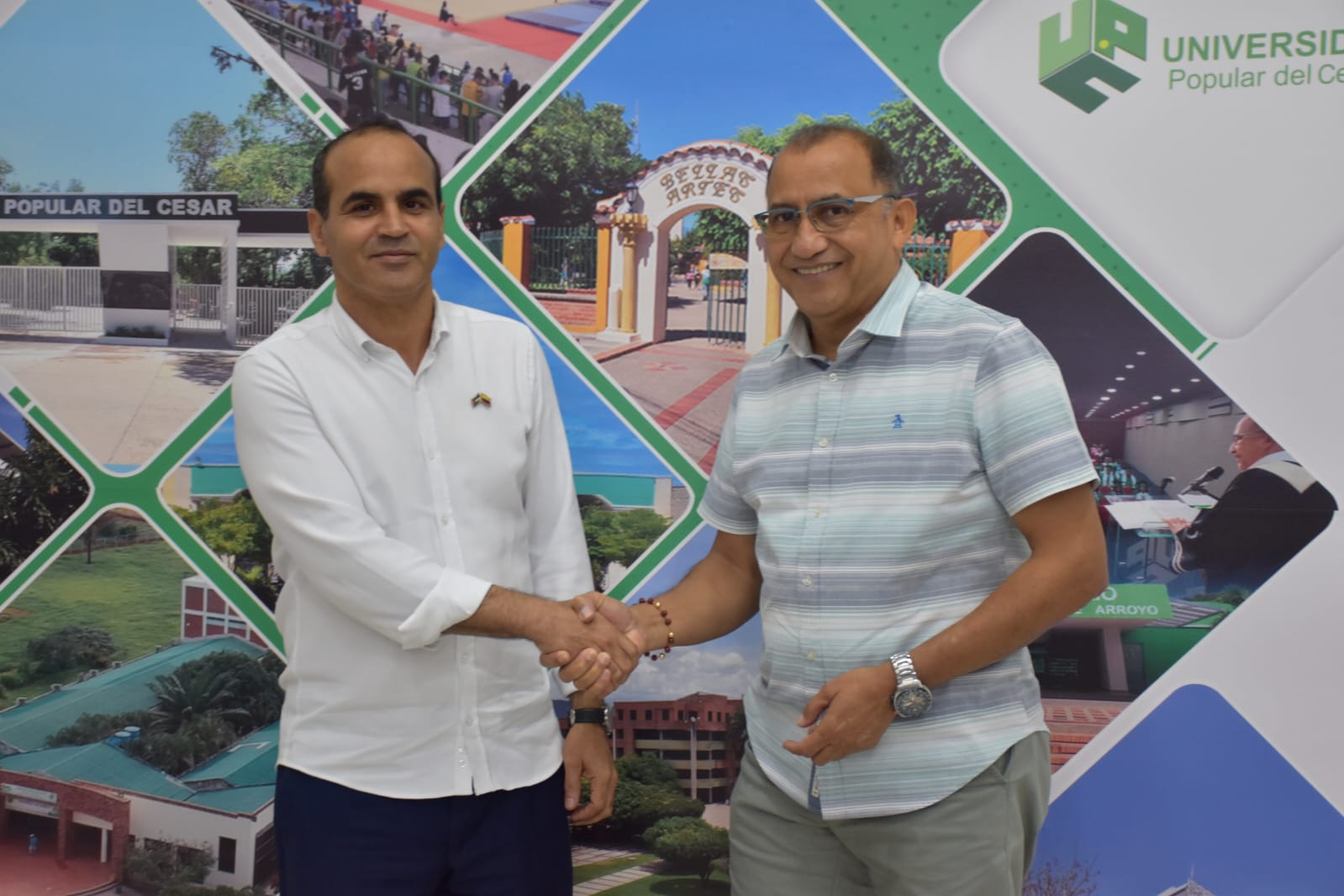 Rector de la UPC recibe visita del embajador del Sahara Occidental para impulsar internacionalización académica