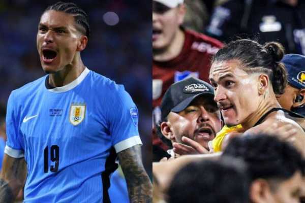 Once futbolistas uruguayos sancionados tras incidentes en la Copa América 2024