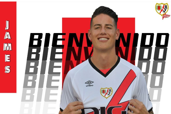 James Rodríguez firma con el Rayo Vallecano: un nuevo capítulo en su carrera