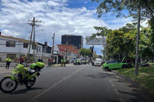 Conductor arrolla y mata a ladrón durante intento de robo en Bogotá
