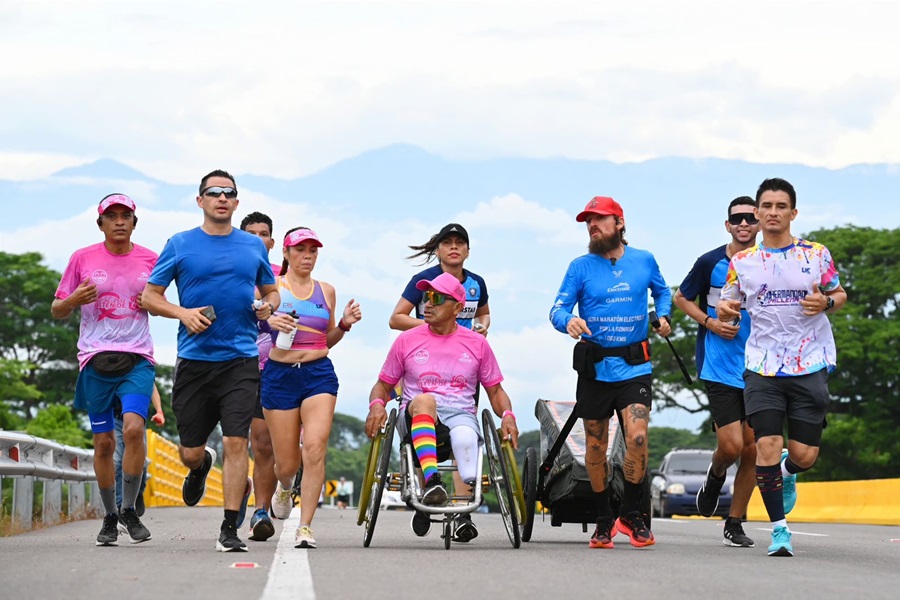 Cristian Orozco, el exmilitar que recorrió 835 kilómetros para cumplir sueños en Valledupar