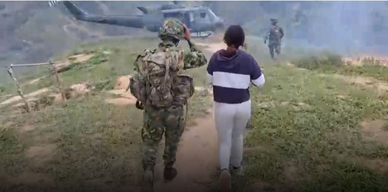 Ejército rescata a 292 menores reclutados por grupos armados en 2024