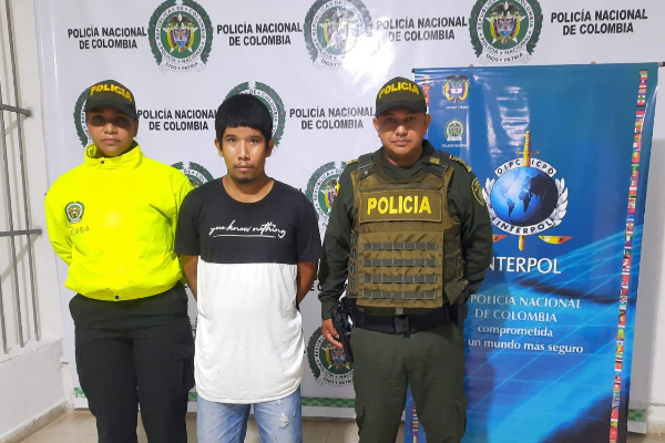 Capturan en Valledupar a hombre buscado en más de 190 países