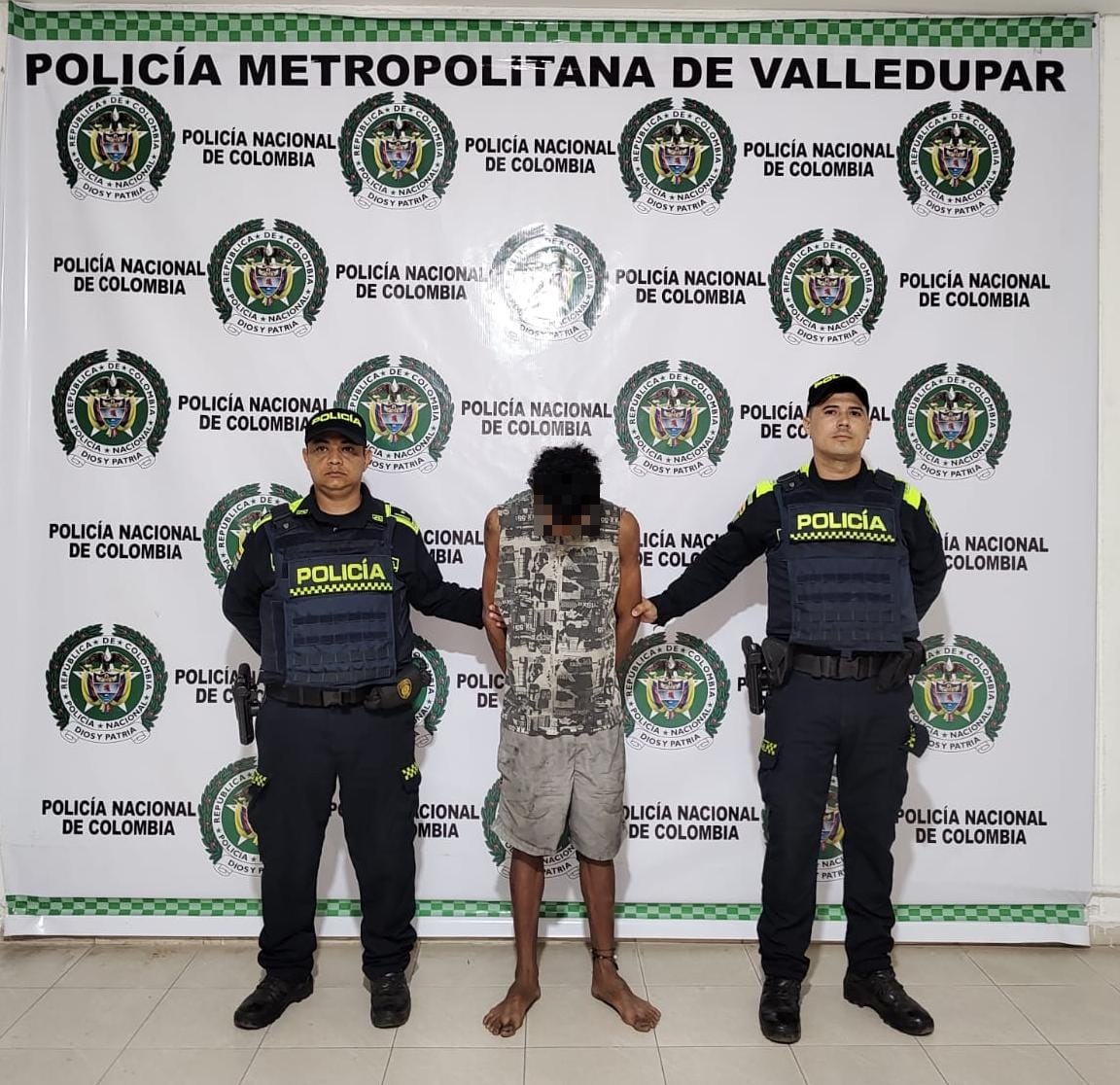 Capturado un hombre por hurto en Valledupar tras rápida acción policial