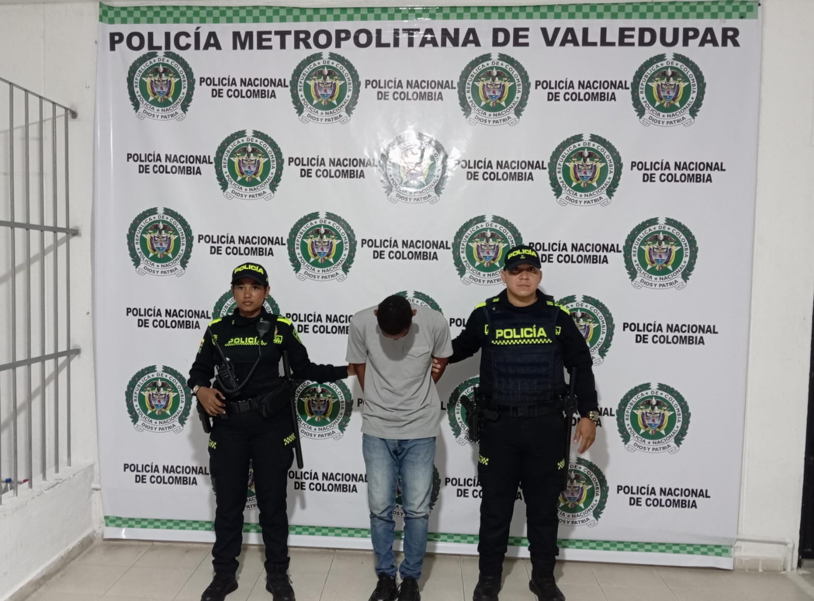 Iba a robarse el televisor de una vivienda y lo capturaron en Valledupar 