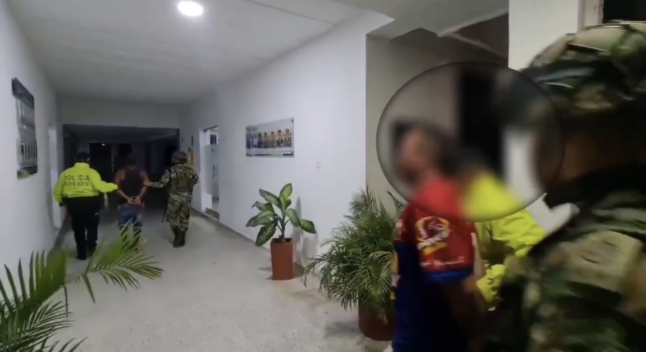 Capturan a dos presuntos miembros del Clan del Golfo en Bosconia