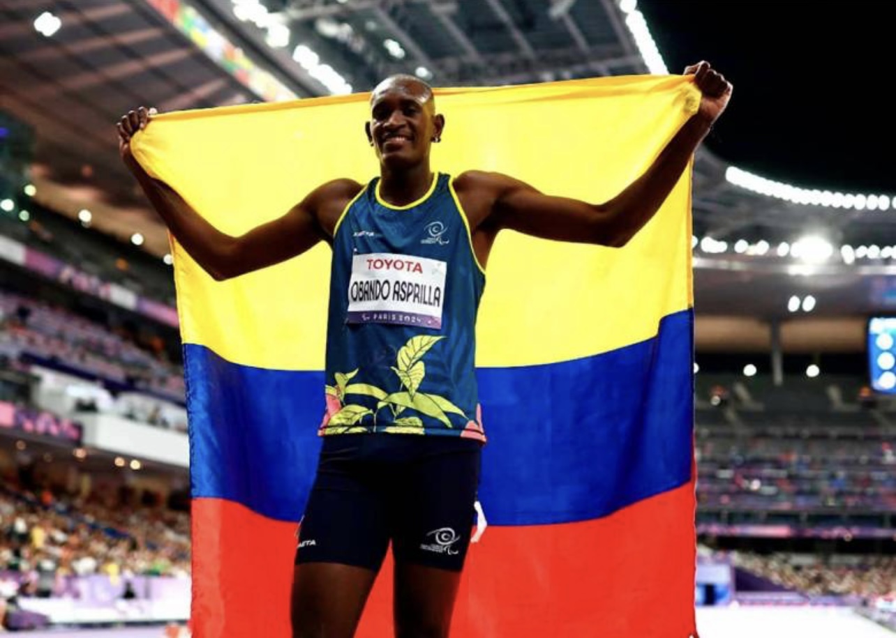 Jhon Obando brilla en los Paralímpicos de París y consigue la cuarta medalla para Colombia