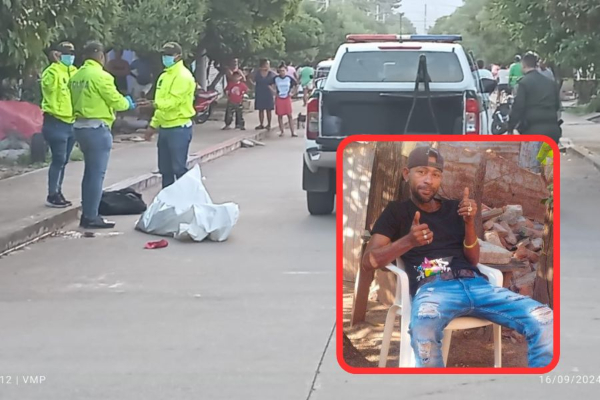 Lo asesinan a cuchillo y lo dejan en plena vía pública en Codazzi, Cesar