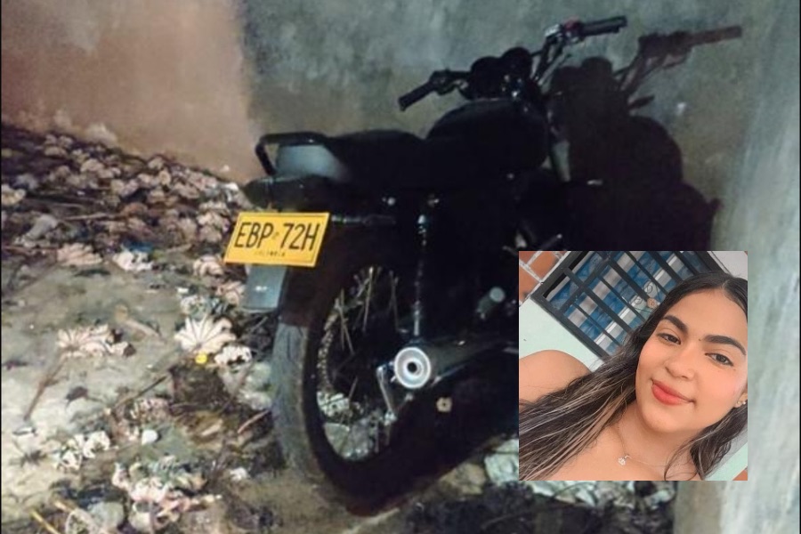 Encuentran motocicleta robada a joven asesinada en zona rural de La Jagua de Ibiríco