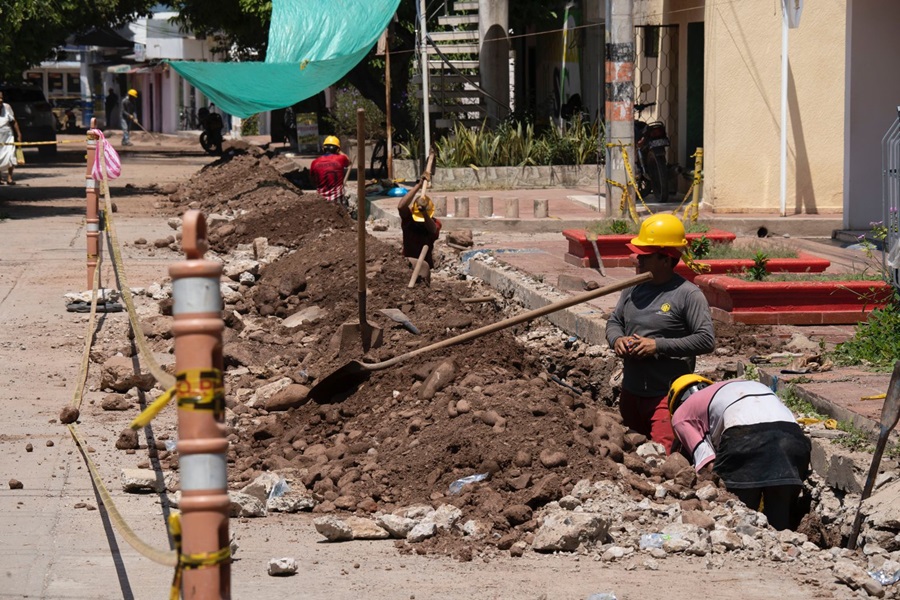 Avanza a buen ritmo la fase 2 de optimización del acueducto en Agustín Codazzi