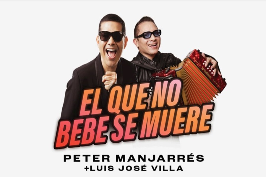 Peter Manjarrés enciende la temporada con su nuevo éxito “El Que No Bebe Se Muere”