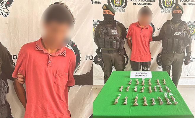 El GOES de la Policía capturo a “Chipi” peligroso jibaro en Becerril, Cesar