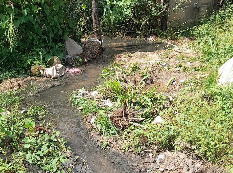 Comunidad de Patillal alarmada por desbordamiento de aguas residuales