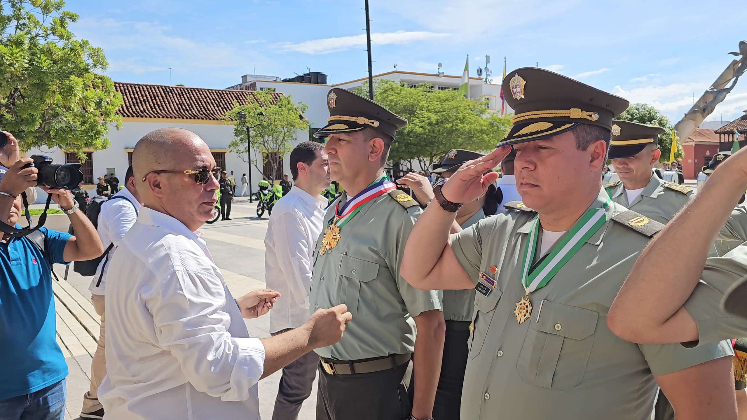 En Valledupar se realizó ceremonia de reconocimiento en el 133 aniversario de la Policía Nacional