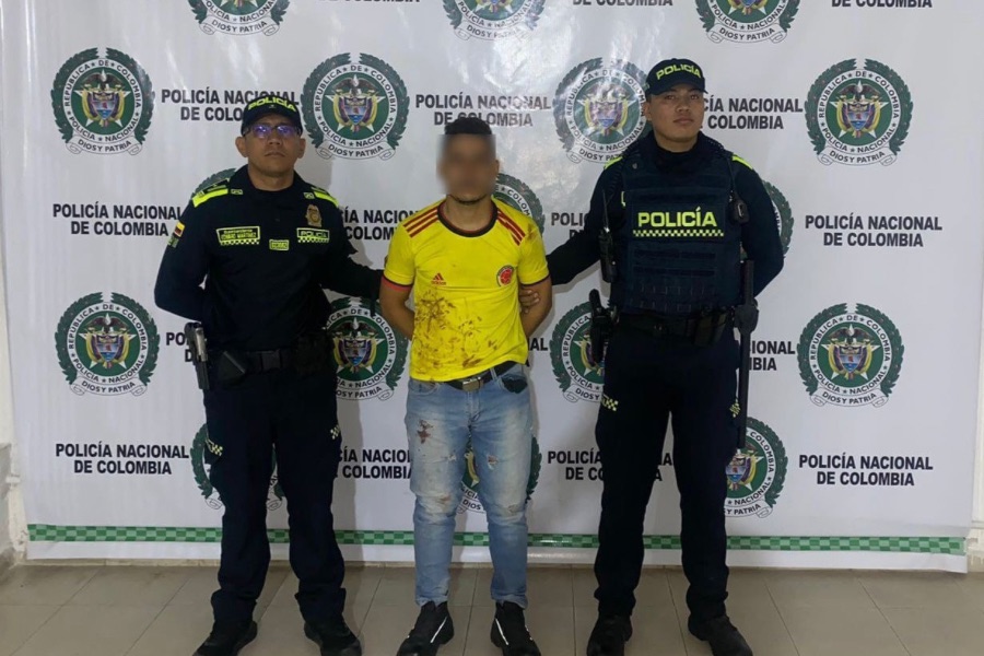 Capturan a hombre en Valledupar tras intentar agredir a su expareja y causar daños a su vivienda