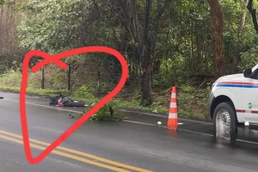 Encuentran cadáver de presunto “polizón” en la vía nacional cerca de Curumaní