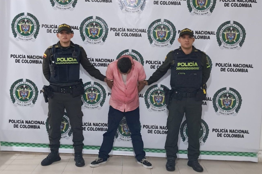 Cayó hombre con 18 anotaciones judiciales en Valledupar 