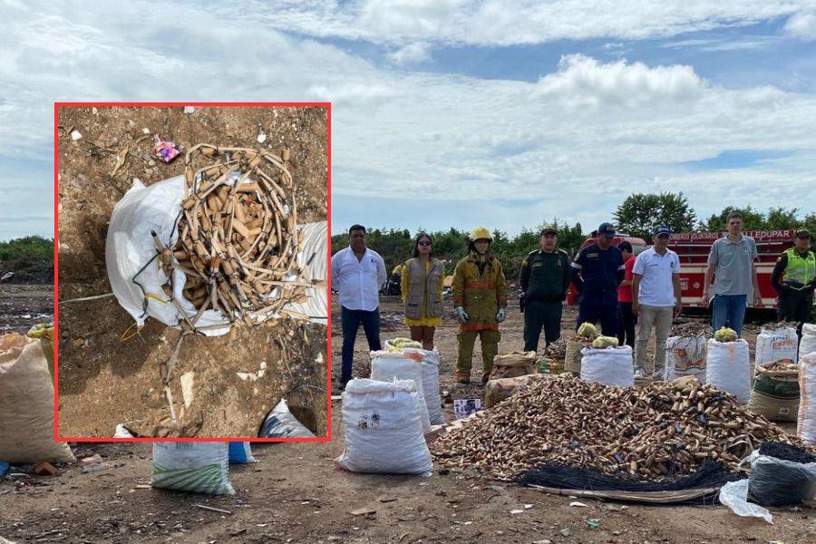 Policía Metropolitana incauta y destruye más de 80.000 “Totes” tras explosión en una casa en Valledupar