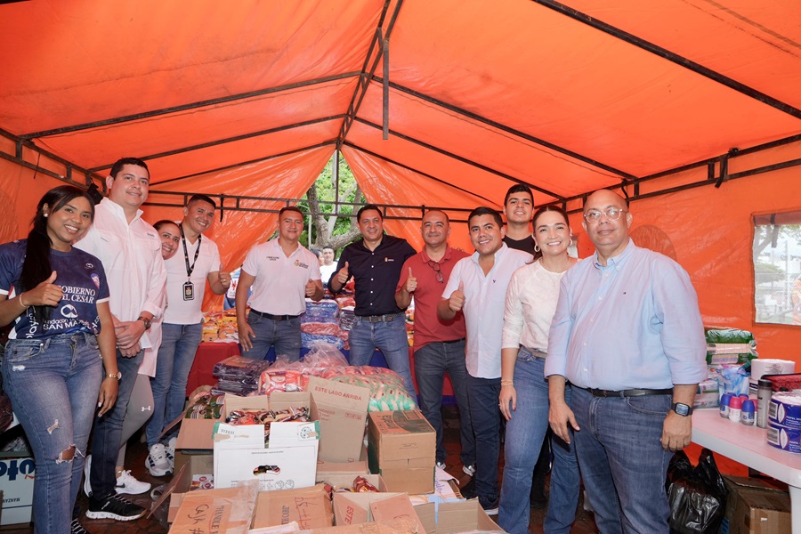 Valledupar se une en solidaridad durante la Donatón por los damnificados del invierno