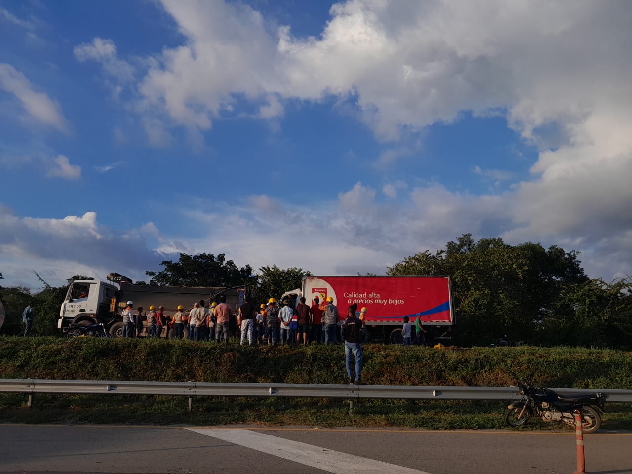 Accidente en Caracolí