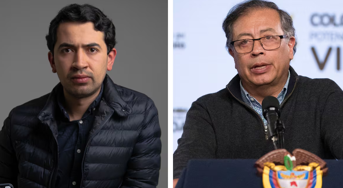 Concejal Daniel Briceño explicó en Valledupar detalles de las denuncias que por financiación irregular de su campaña ha hecho contra el presidente Gustavo Petro