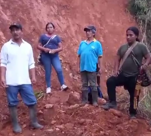 Llamado de auxilio desde la vereda Cuba Putumayo: derrumbes bloquean acceso y afectan la educación y la salud