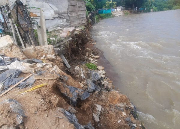 Se desbordó el río Guatapuri