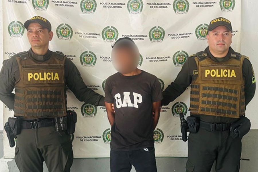 Capturan a hombre acusado de feminicidio en Gamarra, Cesar