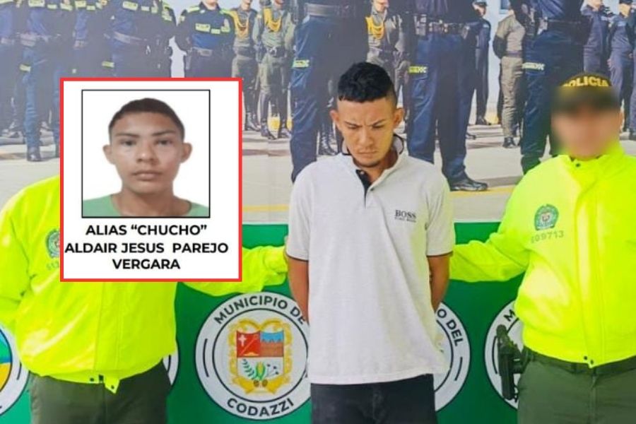 Capturan a alias “Chucho”, miembro del cartel de los más buscados en Valledupar 
