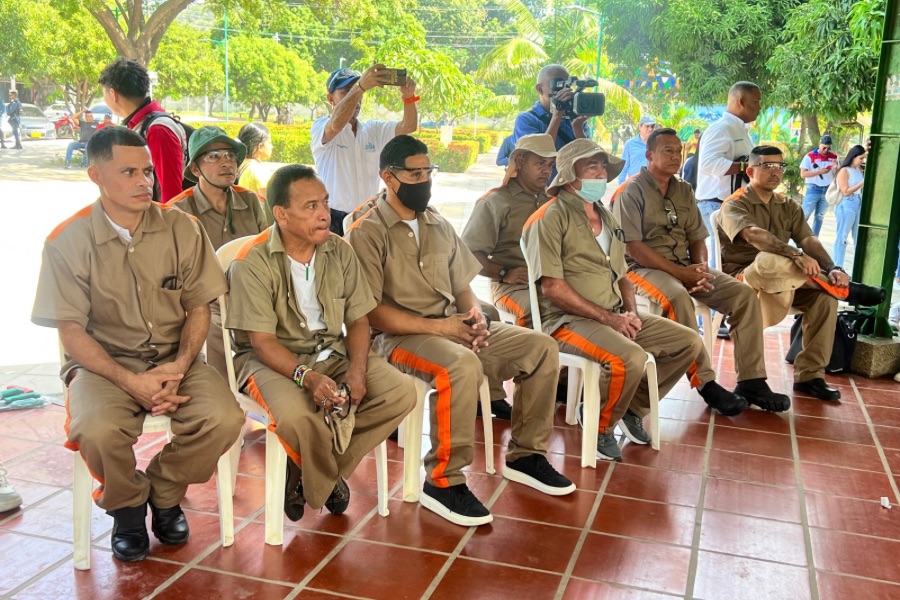 Por primera vez en Valledupar internos de ‘La Tramacúa’ comienzan programa de resocialización