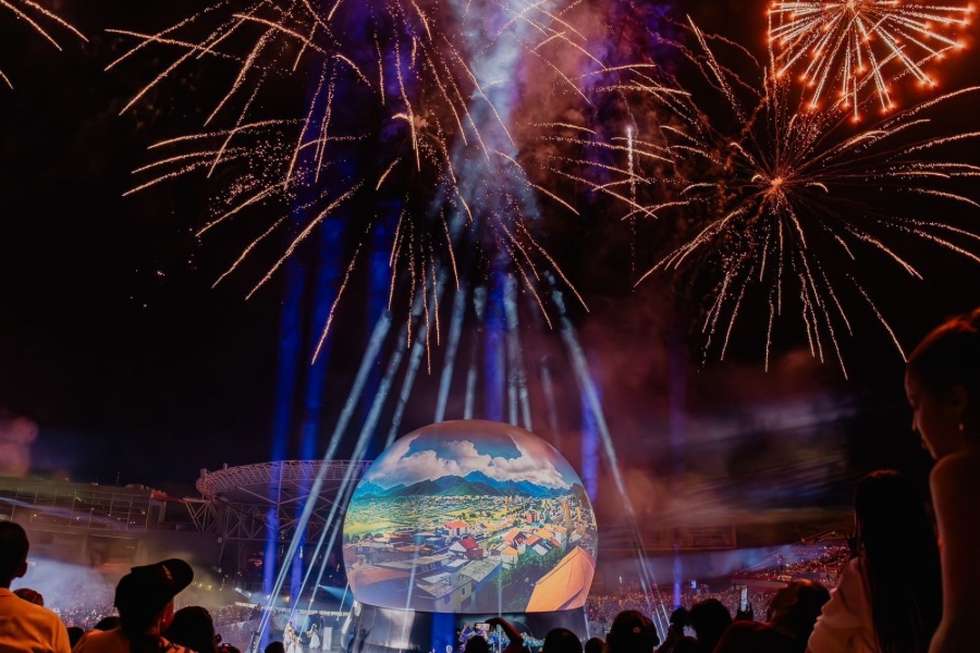 Valledupar vive una Navidad de ensueño: 35 mil corazones laten al ritmo de “Los Versos del Viento”