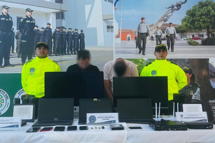 Duro golpe al cibercrimen: desmantelan red de software malicioso operando en Valledupar y Medellín