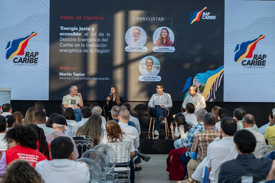 Gobernadora del Cesar refuerza compromiso con el desarrollo sostenible y la transición energética